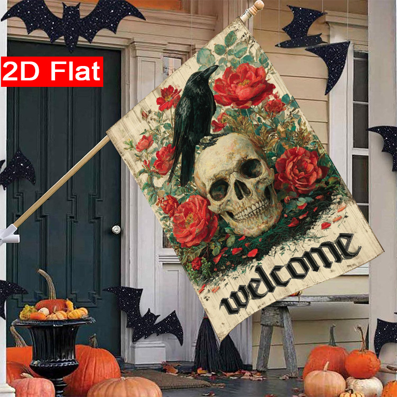 Halloween Skeleton Decoration - 2D 평면 디자인 - 2D 평면