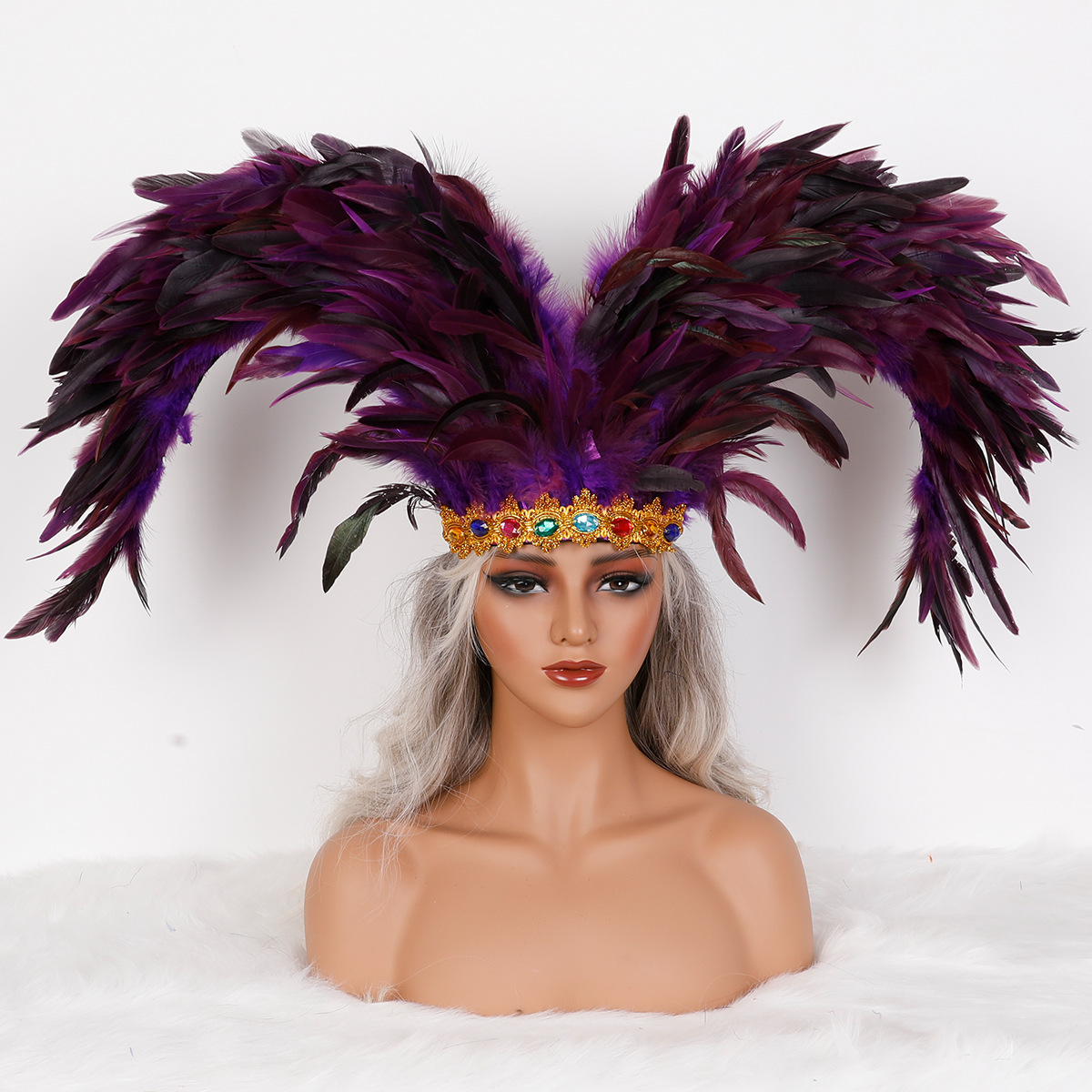 2026 새로운 깃털 머리 장식 할로윈 파티 액세서리  - Halloween Costume Adult 리뷰 및 가격