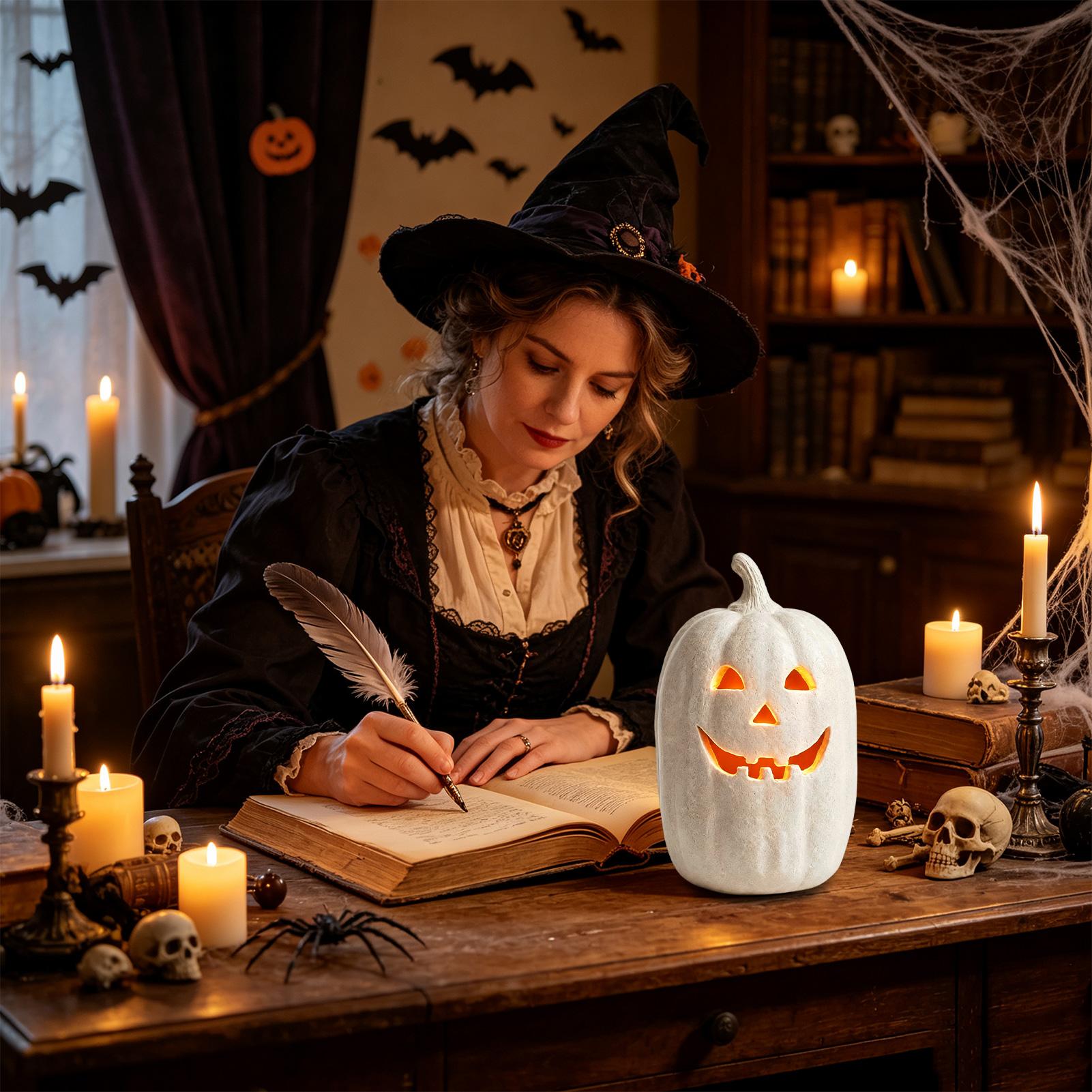 할로윈 호박 랜턴 레진 호박 수제 랜턴 장식 할로윈 실 - Pumpkin Lantern Halloween 리뷰 및 가격