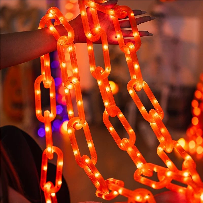 78.74인치 할로윈 야외 태양광 체인 조명 방수 LE - Halloween Led String Lights Orange 리뷰 및 가격