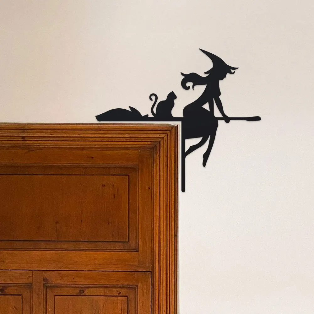할로윈 문틀 장식 세트 – 거미줄이 있는 단철 실루엣, - Spider Web Halloween Decoration 리뷰 및 가격
