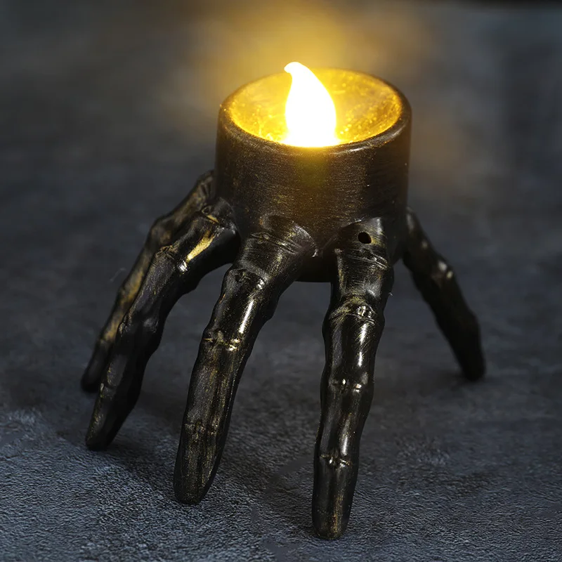 할로윈 휴식 팔 해골 LED 촛불 랜턴, 홈 파티 해골 - Halloween Skeleton Decoration 리뷰 및 가격